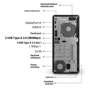 Ordenes al por Mayor de Computadoras de Escritorio HP Elite Pro 480G9/400G9 con <span class=keywords><strong>CPU</strong></span> <span class=keywords><strong>Core</strong></span> <span class=keywords><strong>I3</strong></span>, 16GB/32GB de RAM, 256GB/512GB/1TB SSD - Product Image 6