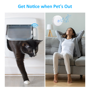 Kerui กริ่งประตูบ้านเซ็นเซอร์เตือนภัย, IPX4กริ่งประตูไร้สายกันน้ำสำหรับบ้าน - Product Image 6