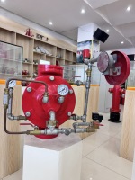 Katup Alarm Deluge Diafragma ZSFM DN100 DN150 Sambungan Alur Sistem Sprinkler Pemadam Kebakaran 1.6MPa