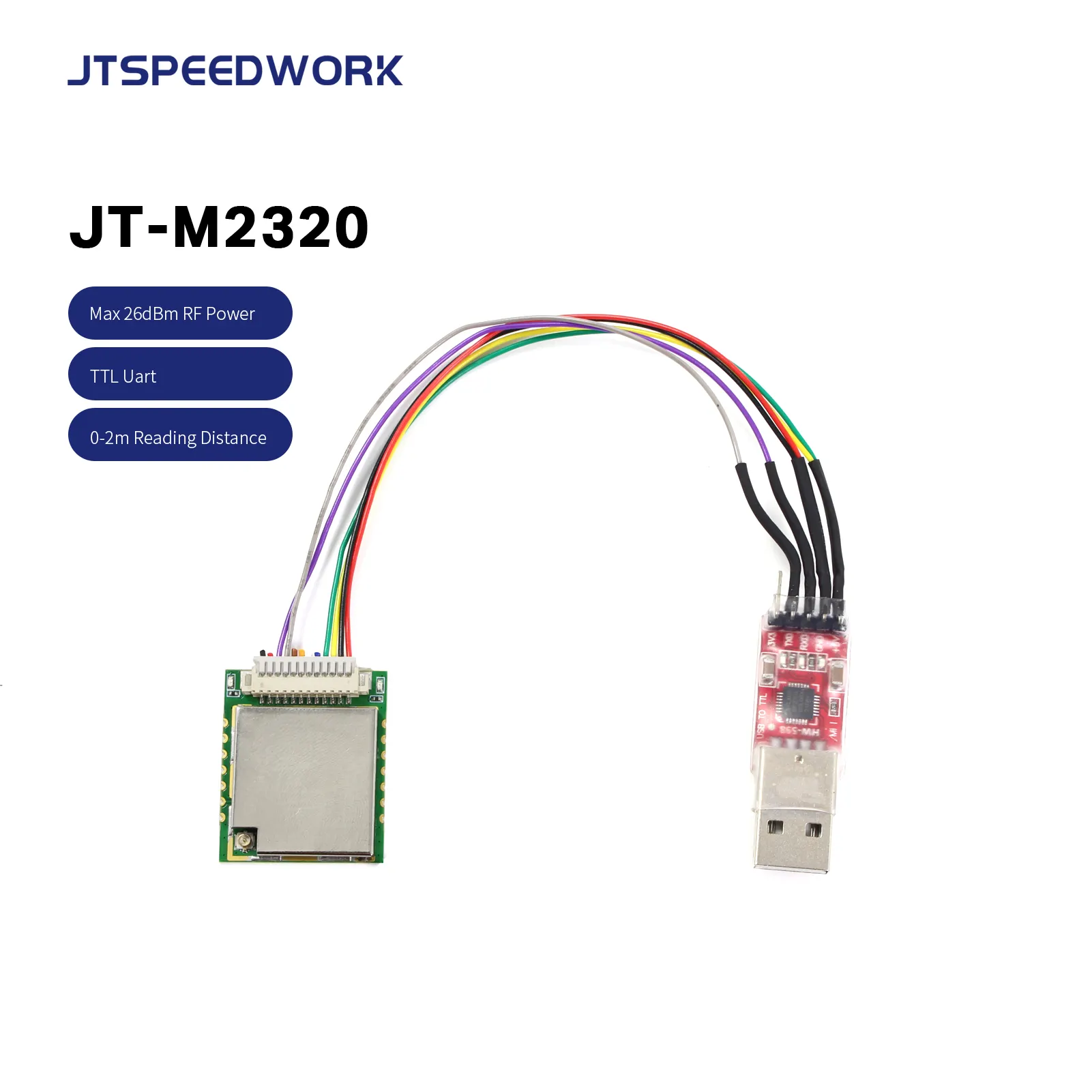 Módulo lector de etiquetas RFID UHF, módulo lector de etiquetas RFID de largo alcance 860-960MHz, sin contacto, OEM, PCBA