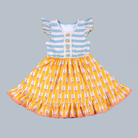 Shorts rayés bleu clair basiques pour enfants, de haute qualité, vente en gros en Chine, shorts rayés pour filles