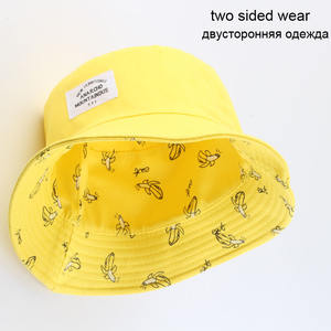 <span class=keywords><strong>Bob</strong></span> <span class=keywords><strong>jaune</strong></span> imprimé pour hommes et femmes, chapeau seau, de style Hip-Hop, avec imprimés, personnalisé, pêche, nouveauté, été, - Product Image 4