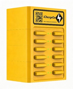Estación <span class=keywords><strong>de</strong></span> carga <span class=keywords><strong>de</strong></span> 7300 mAh con 12 ranuras para alquiler <span class=keywords><strong>de</strong></span> baterías portátiles económicas y <span class=keywords><strong>de</strong></span> carga rápida. - Product Image 4
