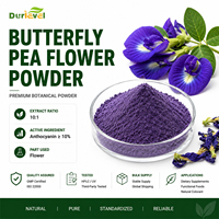 Natuurlijke blauwe kleur van bloemen, vlindererwtenbloempoeder voor thee en voedselkleuring, groothandelslevering