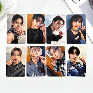 Set de 8 Fototarjetas KPOP ATEEZ del Álbum THE WORLD EP.2: OUTLAW, Postal de Doble Cara, Tarjetas LOMO de Hongjoong, Yunho, Seonghwa, Regalo para Fans - Product Image 6