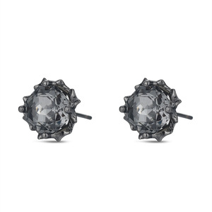 Stud Earrings 925 Sterling Silver Flower Shape Claw Setting Crystal Studs For Women Gift Jewelry - Product Image 5