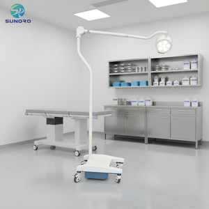 Lampe <span class=keywords><strong>LED</strong></span> mobile d'examen chirurgical sur pied, très vendue, lampes mobiles pour dentiste - Product Image 1