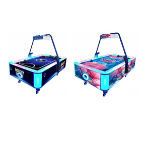 2 Players Coin Operated Air Hockey <b>Electronic</b> Scorer Arcade Air Hockey <b>Game</b> Center Arcade Air Hockey LED Light Air Hockey Table - Product Image 3
