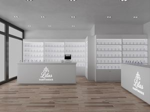 Diseño de Tienda de Perfumes y Cosméticos de Lujo |   Vitrinas de Exhibición para Productos de Belleza, Exhibidores LED y Solución Integral de Decoración de Tiendas - Product Image 5