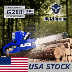 Motosega a Benzina FarmerTec 87cc Blue Thunder G288, Testa Motrice di Alta Qualità Farmertec, Tutti i Componenti (Senza Barra Guida e Catena) - Product Image 3