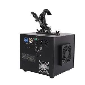 650w Safety Touchable Electrical Waterfall Cold fountain DMX512 Down spray remote control cold spark firework machine