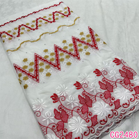Nouvelle Dentelle de Coton Lafaya Tissu Africain Autriche Dentelle Lafaya Dentelle Voile Suisse Africaine Dubaï