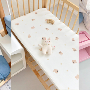 Protège-matelas en gaze double couche 100% coton toutes saisons APPLOTS <span class=keywords><strong>pour</strong></span> <span class=keywords><strong>lit</strong></span> d'enfant et <span class=keywords><strong>maternelle</strong></span> - Product Image 3