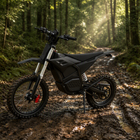 Nouvelle arrivée, moto électrique tout-terrain M7, moteur à entraînement direct 60V72V, vitesse maximale de 80 km/h, frein hydraulique avant et arrière, moto tout-terrain pour adultes