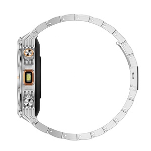AK81 Smartwatch 2025 BT Calling Flashlight Steel Band 1.46" HD Screen Health Tracking 400mAH Long Battery Sports Watch for Men - Product Image 5