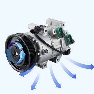 Compresor de Aire Acondicionado Universal para Automóvil de 12 V, Duradero, <span class=keywords><strong>Precio</strong></span> de Fábrica, Refrigeración Potente y Rápida para Varios Modelos de Automóviles - Product Image 3