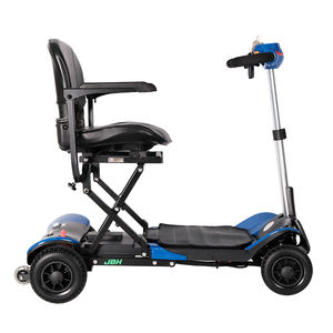 Scooter électrique pliable à quatre roues très vendu pour les personnes âgées et handicapées, idéal pour les voyages à l'étranger, directement du fournisseur. - Product Image 3