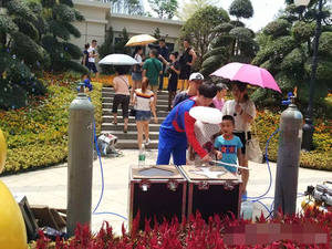 Máquina de Nubes de Espuma para Parques Acuáticos, Nubes de Burbujas Voladoras de Helio para Bodas, Fiestas de Año Nuevo, Decoración de Escenarios para Eventos - Product Image 6