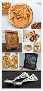 Thông Minh Máy cắt khắc laser cho gỗ da vinyl hồ sơ với điều khiển điện thoại di động - Product Image 5