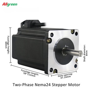 มอเตอร์สเต็ปเปอร์แบบวงเปิด DC24V 3A 1.6/2.1/2.5/3.1/3.5/3.8 นิวตันเมตร 2 เฟส Nema24 สำหรับบ้านอัจฉริยะ - Product Image 3