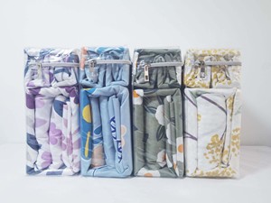 6-miếng in siêu mềm tấm sợi nhỏ thiết lập các mẫu đẹp từ thiên nhiên, thoải mái, tất cả các mùa Khăn trải giường - Product Image 2