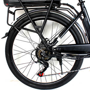 Vélo électrique de ville Goldstar, cadre en acier de 26 pouces, batterie au lithium, vélo électrique urbain à enjambement bas - Product Image 6