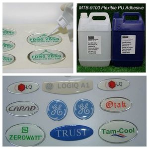 Résine adhésive de PU de gel de polyuréthane AB PU pour autocollants - Product Image 6