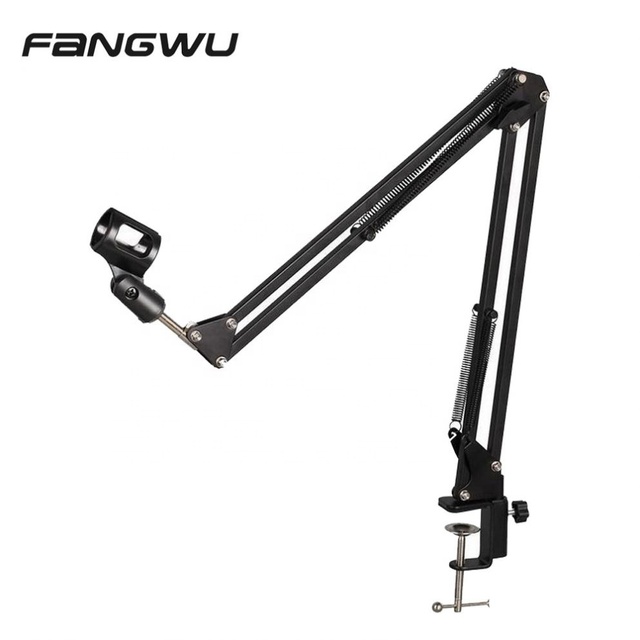 China Factory Direct Sale Nb 35 Mic Stand Scissor Arm Desktop Microphone Boom