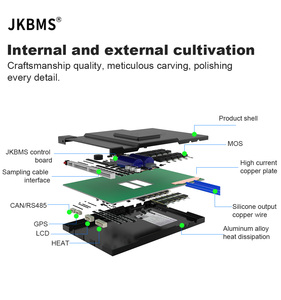 JIKONG BMS-Baterías de Iones de Litio LTO, 8S/24S, 150A, BMS Smart Active Balance - Product Image 3
