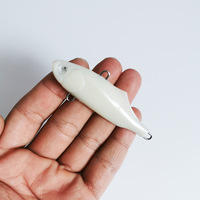 Corps de leurre de pêche vierge de haute qualité, 7 cm, 21 g, pour leurre sans ailette et leurre vibrant