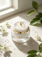 Crème de soin à la perle : Nourrit, illumine le teint, resserre les pores, hydrate, adoucit la peau, film hydratant à formation rapide pour une finition hydratée.