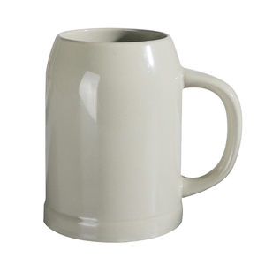 Grande tasse à café, thé, cacao en porcelaine blanche avec décalcomanie, 1L, mug géant en céramique pour bière - Product Image 3