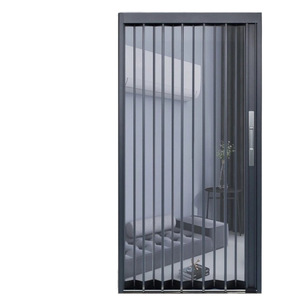 20 bền nhôm lưới gấp cửa Thiết kế hiện đại Bug <span class=keywords><strong>Net</strong></span> thông gió Màn hình thép không gỉ lưới côn trùng bằng chứng chống cháy - Product Image 1