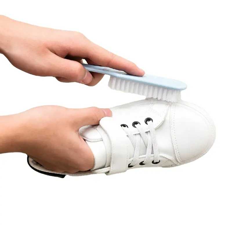 1Pc Duurzaam Huishoudelijk Schoonmaakmiddel Multifunctionele Laarzen Schoenen Borstel Plastic Borstel Wasgadget Kledingreiniger