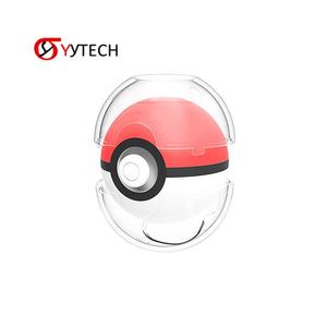 SYYTECHニンテンドースイッチポケモン用の新しいゲームハード透明保護クリスタルケースはボールプラスアクセサリーに行きましょう