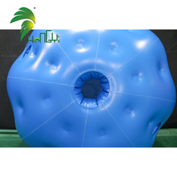 Nouveau design Hongyi, costume gonflable en PVC bleu, costume de ballon, dessin animé