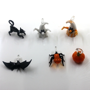 Chất Lượng Cao Handmade Murano Chụp Đèn Thủy Tinh Mèo Bat Ma Spider Thiết Kế Thời Trang Halloween Trang Trí Carto - Product Image 1