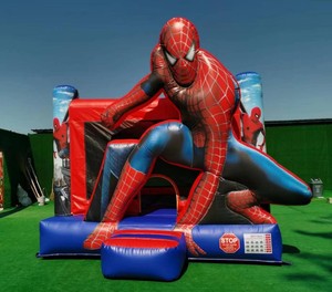 Ngoài trời <span class=keywords><strong>Inflatable</strong></span> <span class=keywords><strong>Bouncer</strong></span> thương mại Combo Spider người đàn ông trả lại nhà bouncy lâu đài nhảy để bán - Product Image 6