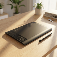 Tablette graphique portable Kstar 1060 V1, 16384 niveaux de sensibilité à la pression, 5080 LPI, taux de rapport 266, USB, dimensions 280x194x8mm