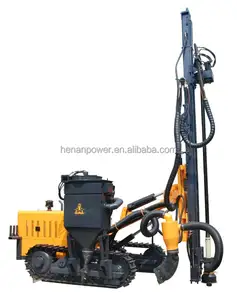 High quality borehole blast drilling rig KGH5AIII open air dth drilling truck hard rock drilling rig