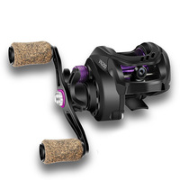 Moulinet de pêche à lancer Hei Diao Lure 13+1BB, rapport de transmission 6:5:1, résistance maximale 5,5 kg, eau douce/eau salée, pêche magnétique, rivière, lac