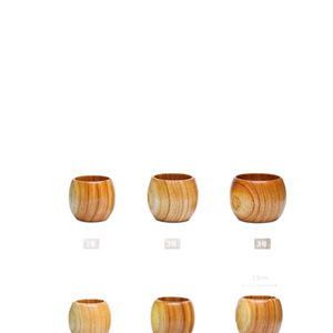 Mortier et pilon en bois massif pour écraser l'ail, outil manuel pour herbes et épices de cuisine - Product Image 4