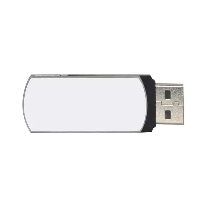 Clé USB avec logo personnalisé par sublimation 8GB 16GB 32GB 64GB 3.0 Clés USB en métal