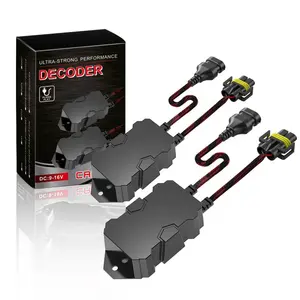 Decodificador canbus para coche, sin errores, 9005/9006/9012/H10/H12, cancelador de advertencia, condensador de faro led