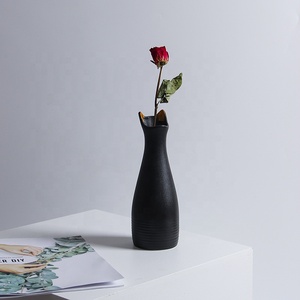Logo personnalisé créatif simple petit vase céramique décoratif table à manger modèle chambre porche décoratif <span class=keywords><strong>crocus</strong></span> - Product Image 4