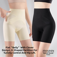Culottes fines taille haute sculptantes, leggings sans couture à bande croisée pour le ventre, effet push-up fessier, pantalons de sécurité pour le quotidien