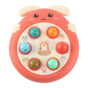 Bud Whack A Mole Toy Plastic Hammer Game For Toddlers 0-24 Months Educational Interactive Play - Product Image 2