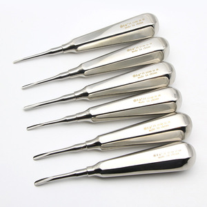 Elevadores Dentales de Acero Inoxidable, Herramientas de Extracción, Rectos, Curvos, en Forma de T, Instrumentos para Remover Dientes, Quirúrgicos Manuales - Product Image 5