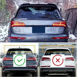 Aileron de toit noir pour Audi Q5 2018 à 2022, aileron de pare-brise arrière, accessoires ABS pour coffre - Product Image 6