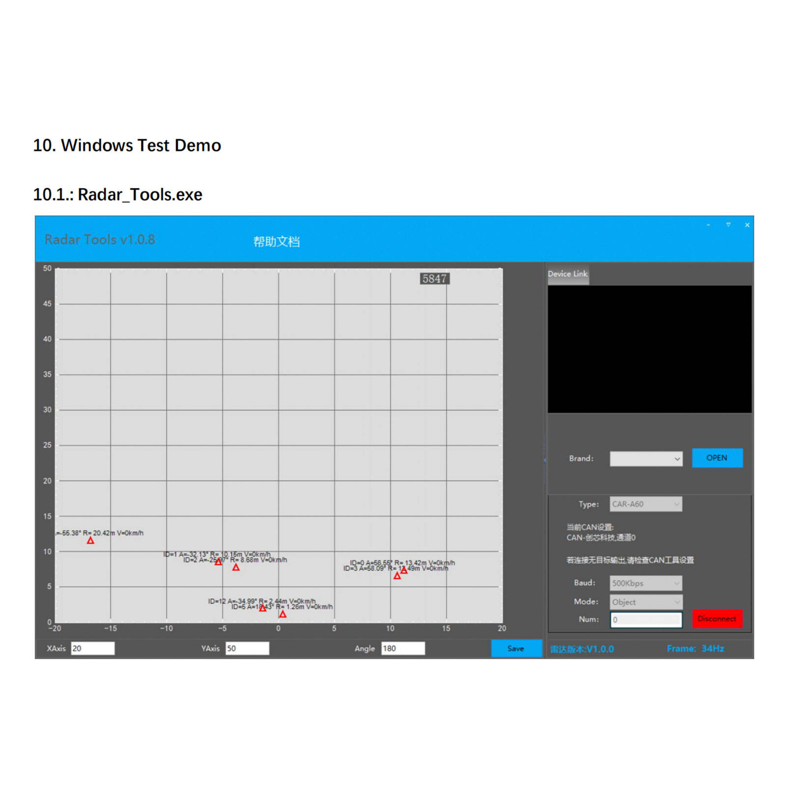 77 Ghz Automotive Safety Mmwave Radar Obstacle Sensor